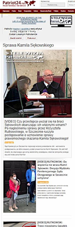Kłamca, oszust, alkoholik i narkoman wiarygodnym oskarżycielem dla prokuratora Mikołaja Rydza? Czy na jego sztuczki da się nabrać Sąd Apelacyjny w Szczecinie rozpatrujący wniosek o wznowienie procesu skazanego Kamila Sękowskiego?