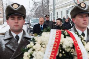 [VIDEO] Premier Donald Tusk i Prezydent Wołodymyr Zełenski podpisali list intencyjny w sprawie wspólnej produkcji uzbrojenia i amunicji