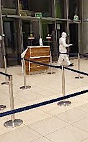 Zakażony obywatel Wielkiej Brytanii COVID-19 sfałszował test