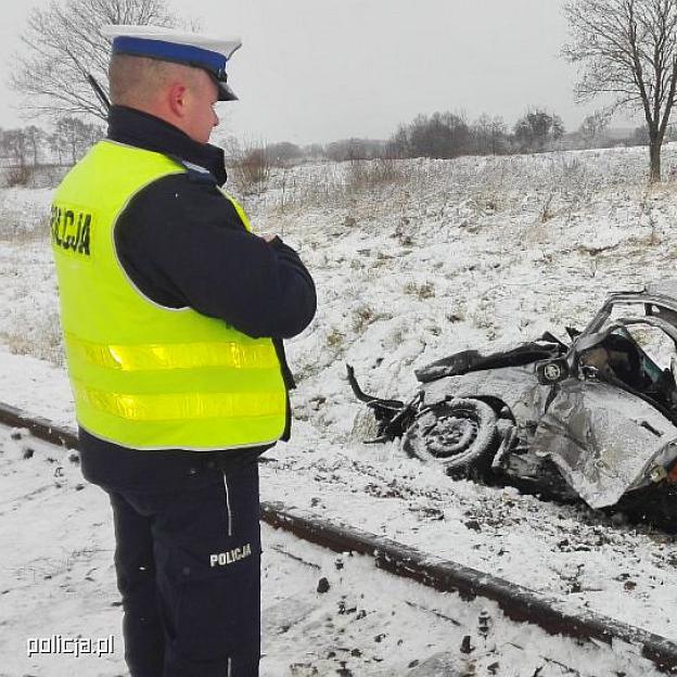 Dwie osoby zginęły na niestrzeżonym przejeździe kolejowym! 