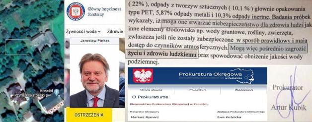Ministerstwo Zdrowia nakazało Głównemu Inspektorowi Sanitarnemu ujawnienie  cmentarnego śmietniska na probostwie w Trzeszczanach. Czy Prokurator Okręgowy w Zamościu Mariusz Rymarz poda się do dymisji?