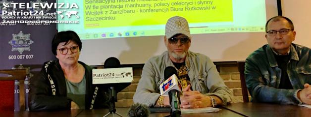[VIDEO] Sensacyjna historia mieszkańców Szczecinka w Tanzanii. W tle plantacja marihuany, polscy celebryci i słynny Wojtek z Zanzibaru - konferencja Biura Rutkowski w Szczecinku 5 maja