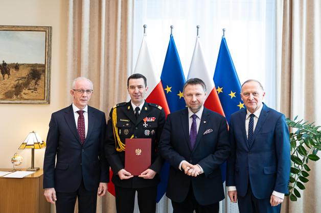 Nadbrygadier Mariusz Feltynowski nowym komendantem głównym PSP