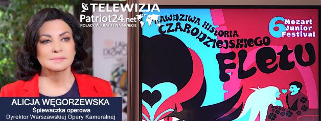 [VIDEO] Alicja Węgorzewska: Trzeba dbać o rozwój kulturalny młodego pokolenia. Chcę zachęcić młodzież do przychodzenia do opery na wielkie dzieła