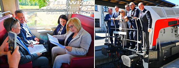 [VIDEO] Forum Ekonomiczne w Karpaczu: pierwszy, rozkładowy przejazd pasażerski składem z lokomotywą wodorową