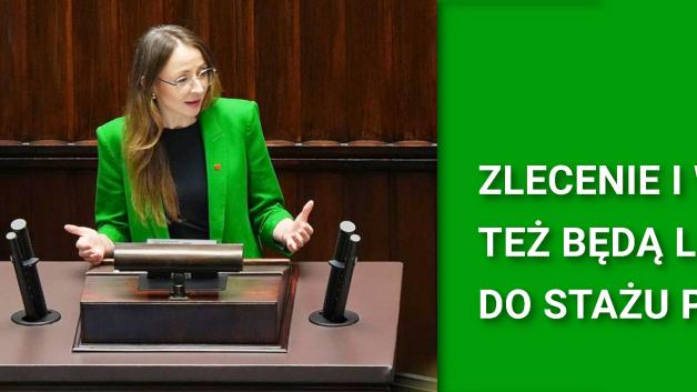 Zlecenie i własna firma też liczą się do stażu pracy – Sejm wyrównuje szanse pracowników