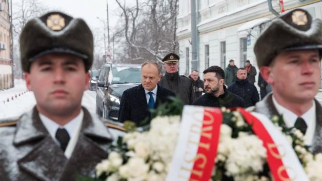 [VIDEO] Premier Donald Tusk i Prezydent Wołodymyr Zełenski podpisali list intencyjny w sprawie wspólnej produkcji uzbrojenia i amunicji